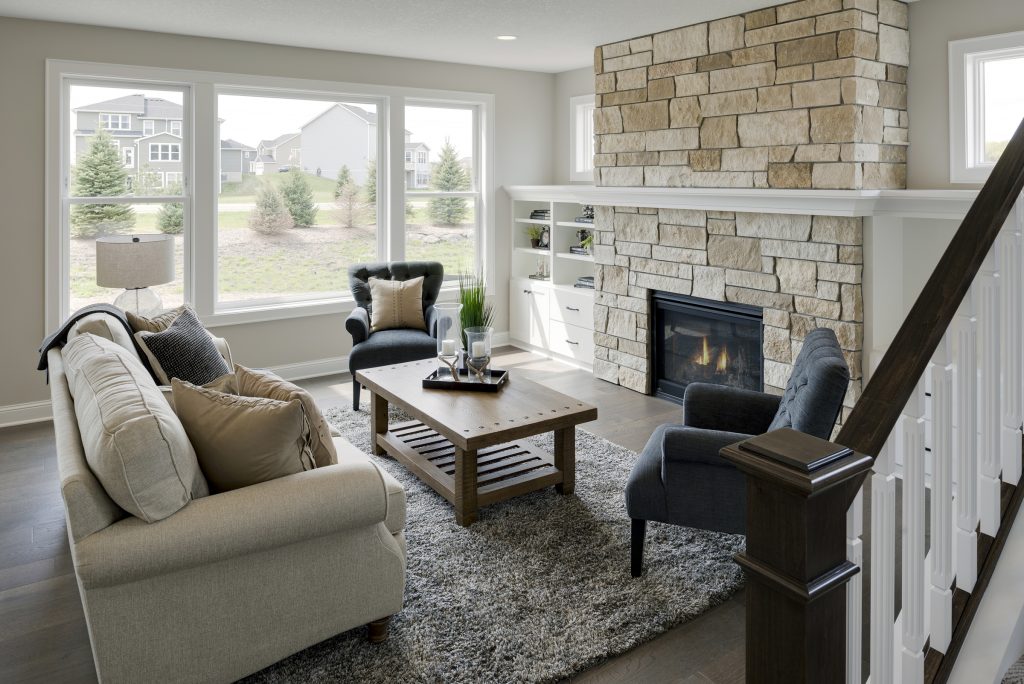 parade home: warm woodbury traditional